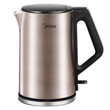 Midea/美的 MK-HJ1510a電熱水壺304不銹鋼自動斷電家用保溫?zé)畨? class=